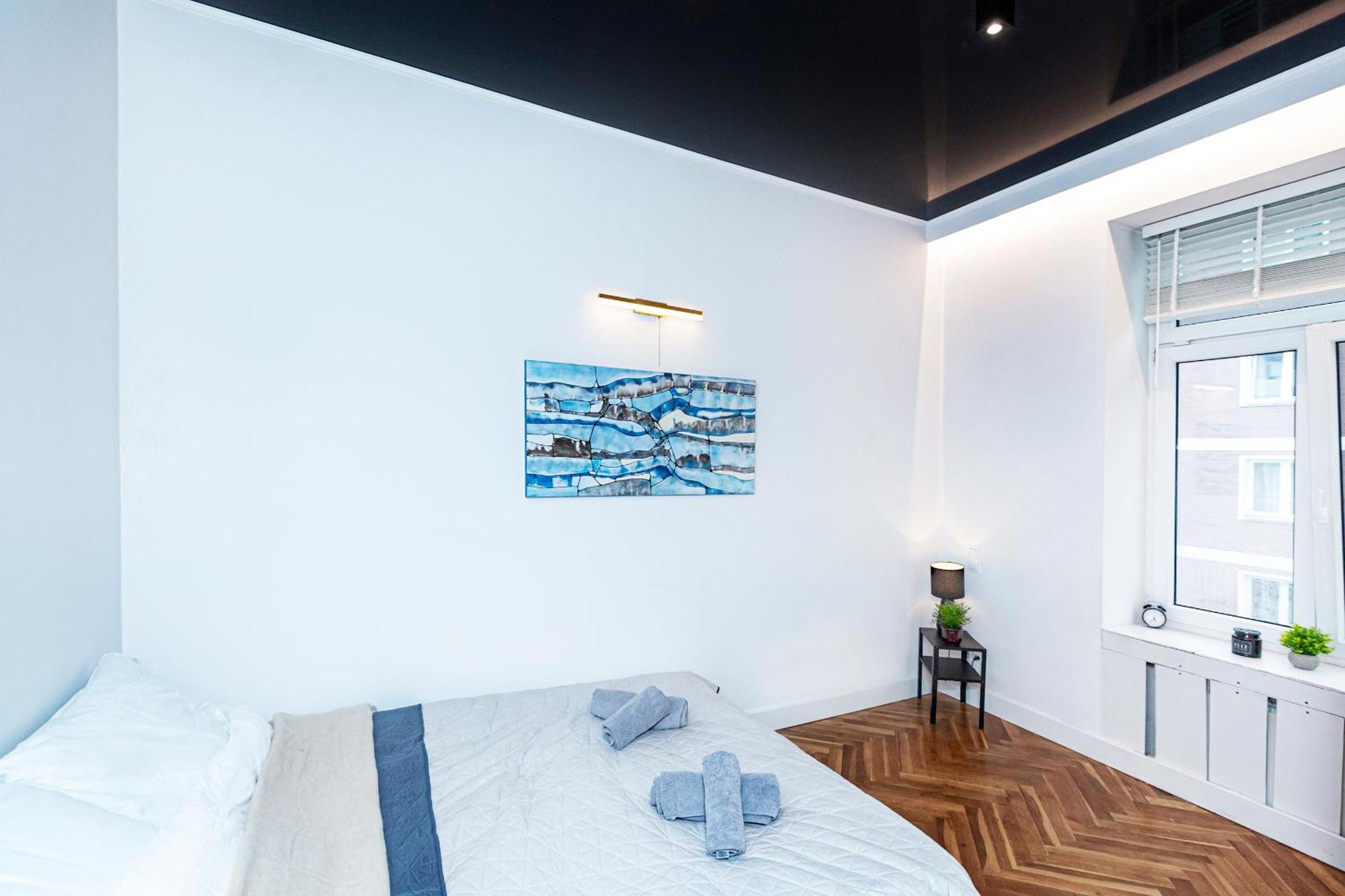 Apartment Wspolna 54a - Bezplatny Parking 450m - Balkon Warsaw