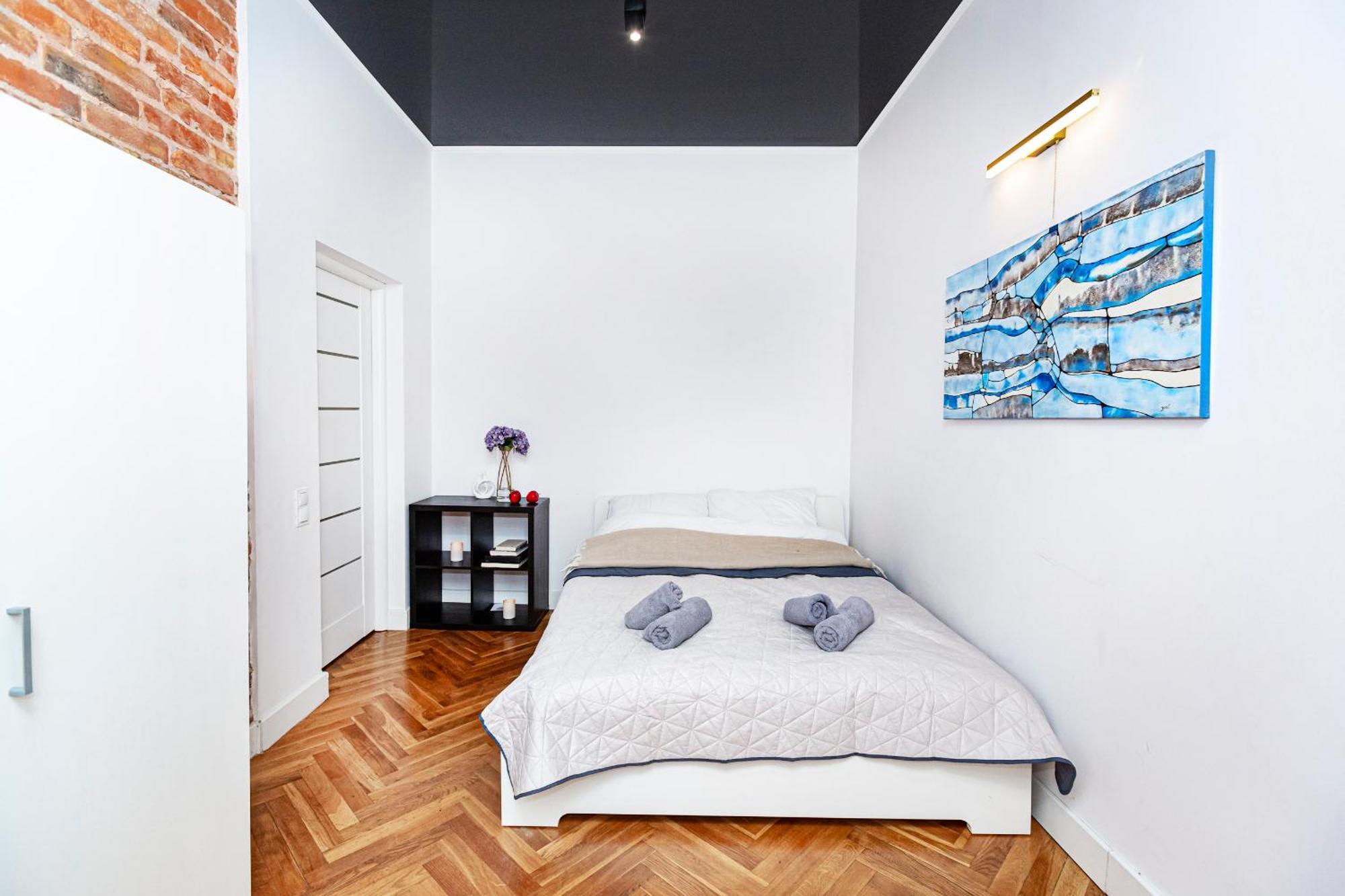 Apartment Wspolna 54a - Bezplatny Parking 450m - Balkon
